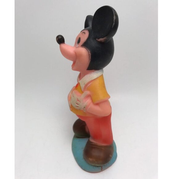 Vintage Danara Mickey Mouse Walt Disney Retro Rubber Toy - Picture 3 of 5